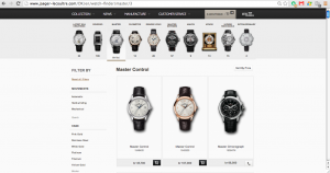 Jaeger LeCoultres webshop