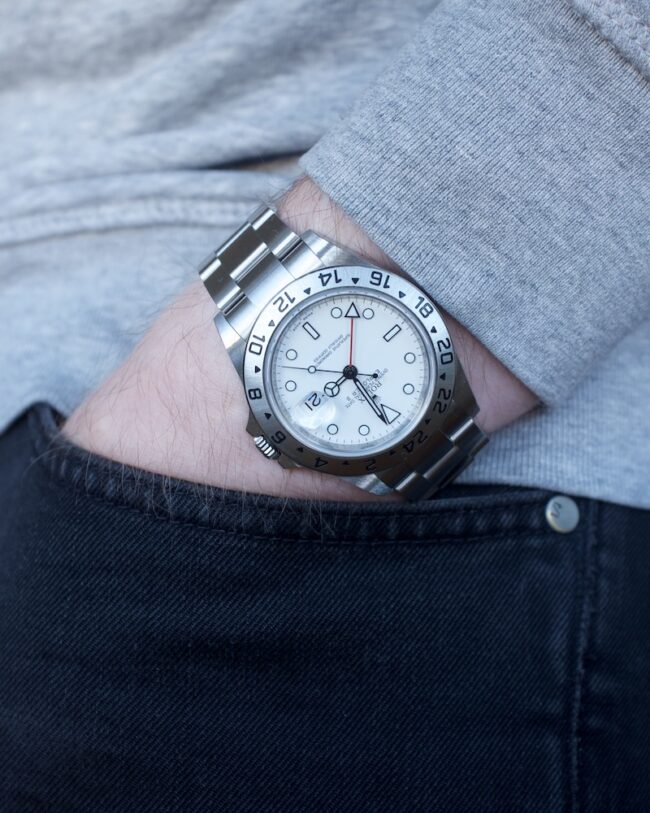 Pocketshot of Rolex Explorer II