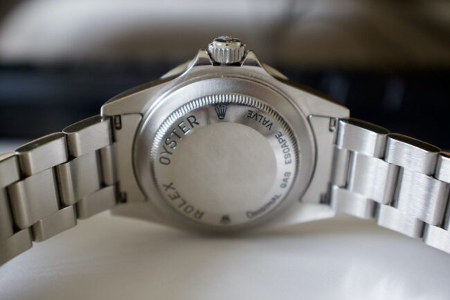 Rolex Sea-Dweller bagkasse